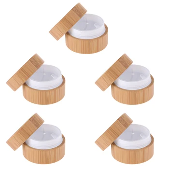 

5pcs 10g Cream Cosmetic Container Plastic Makeup Bottle for Travel Accessories Portable