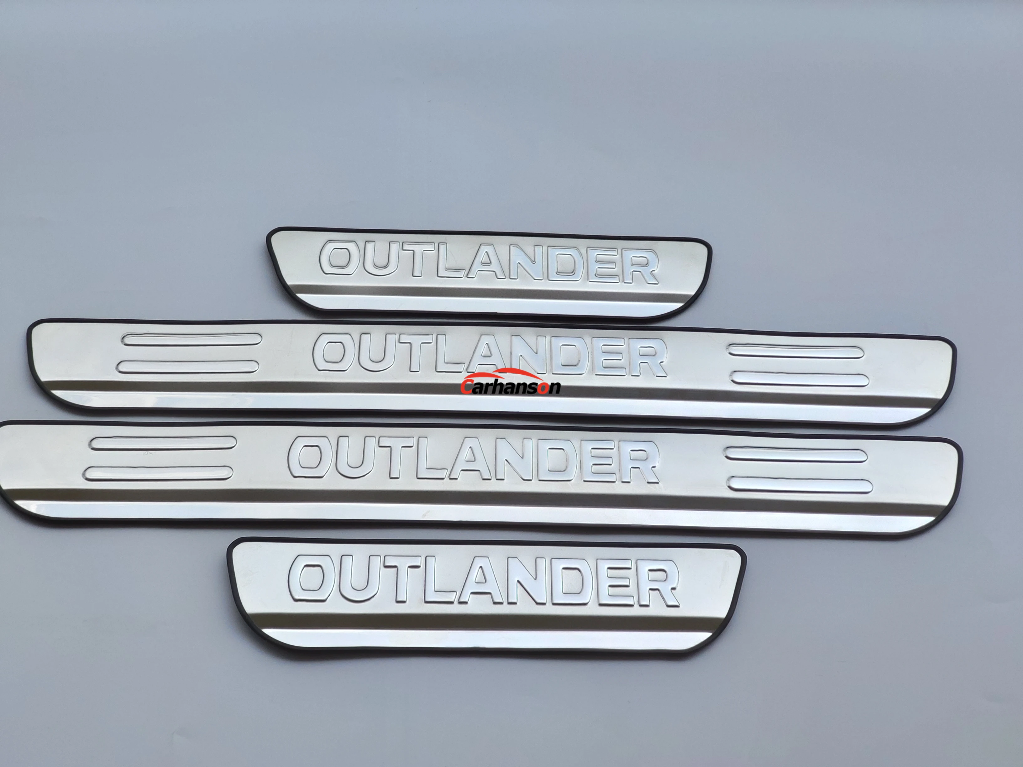 Авто Наклейка Стайлинг для Mitsubishi Outlander аксессуары 2013 Нержавеющая сталь порога Накладка защита