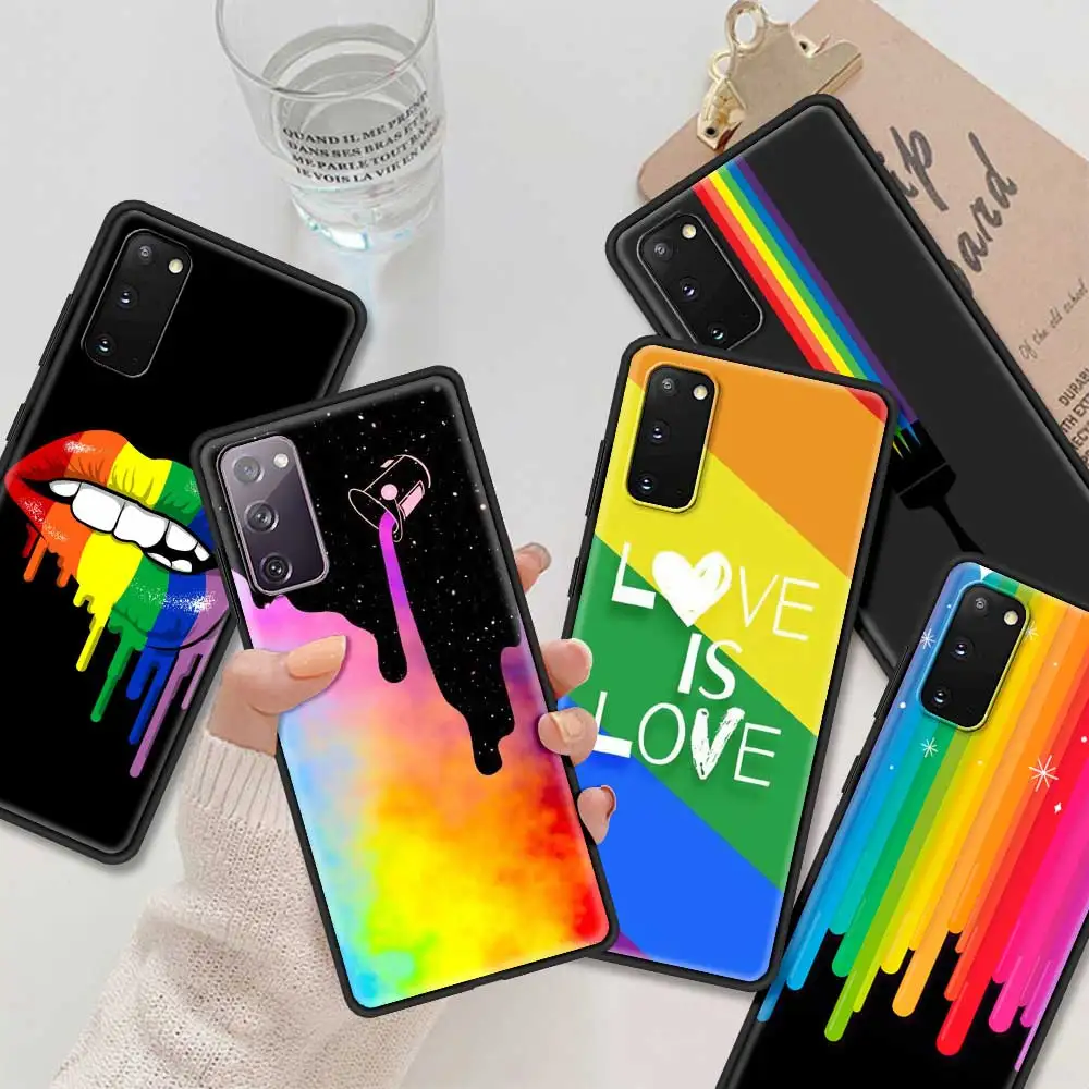 Чехол для телефона Samsung S21 S20 FE Ultra S10 S9 Plus Lite S10e силиконовый мягкий чехол черный ТПУ