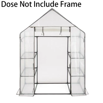 

Walk In Greenhouse Cover Replacement Grow House Protector–Mesh Cover Only