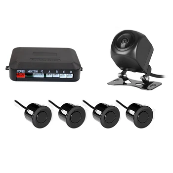 

Parking Sensor Wireless WIFI Car Rear View Reverse Parking System 4X Sensors Night Vision Camera