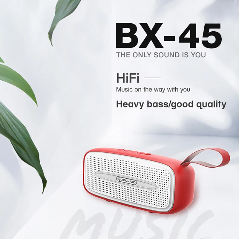 

Jellico Bluetooth Speaker Portable Wireless Speaker Sound System 3D Stereo Music Surround Support Bluetooth