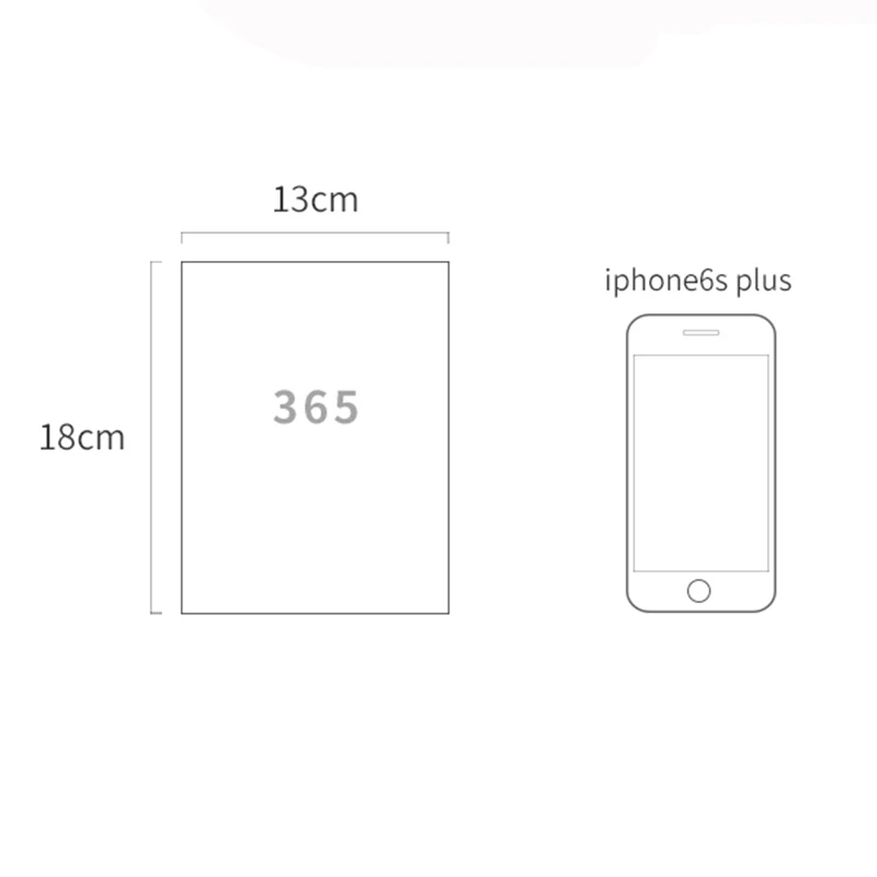Милый 365 ежедневник еженедельно ежемесячно годовой планировщик записная книжка