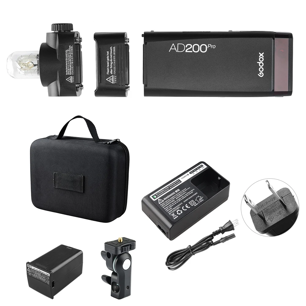 Godox AD200Pro ttl вспышка для Nikon sony Fujifilm Canon камера портативная AV панель беспроводной контроль вспышки света