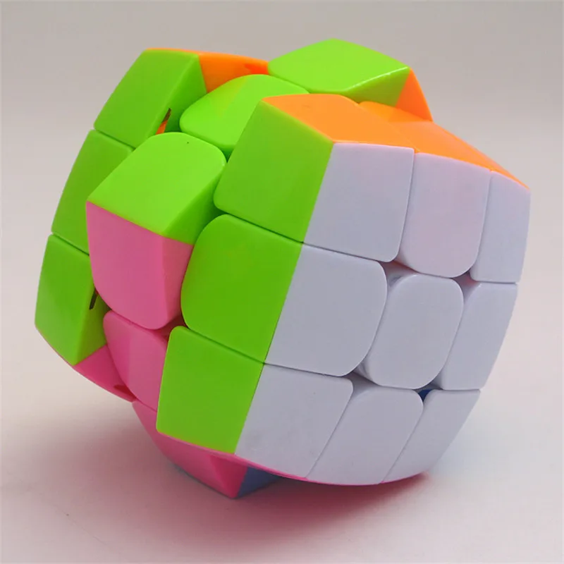 ZCube 3x3x3 изогнутый магический скоростной кубик, детские игрушки, развивающие пазлы, игрушка для детей, головоломка Magico Cubo Professional 3x3x3