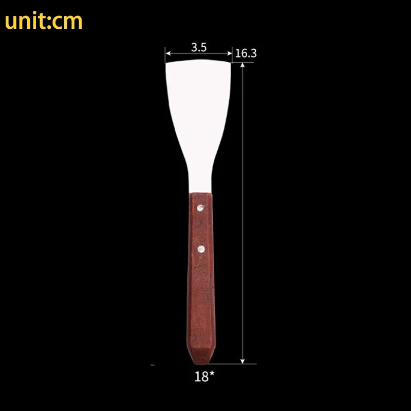 Stainless Steel Palette Cutter Scraper Set Spatula For Oil Painting Tool Palette Cutter Different Painting Methods