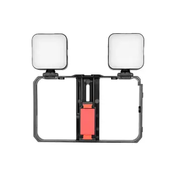 

49pcs LED Light Portable Video Fill Light for Smartphone Live Broadcast Vlog Outdoor Photography Shooting Self-Timer Kits