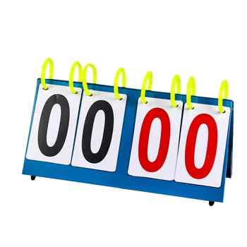 

4 Digit Scoreboard Sports Competition Scoreboard for Basketball Badminton Football Volleyball Digital Table Sports Score board