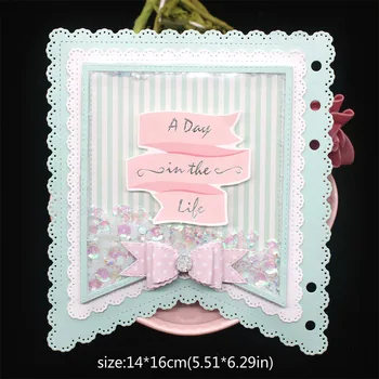 

YPP CRAFT Planner Page Metal Cutting Dies for Scrapbooking/photo album Decorative Embossing Paper Card
