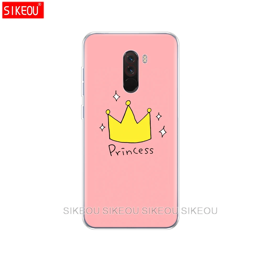 Мягкий силиконовый чехол для Xiaomi Pocophone F1 Xiomi Poco чехлы из мягкого ТПУ телефона Global F