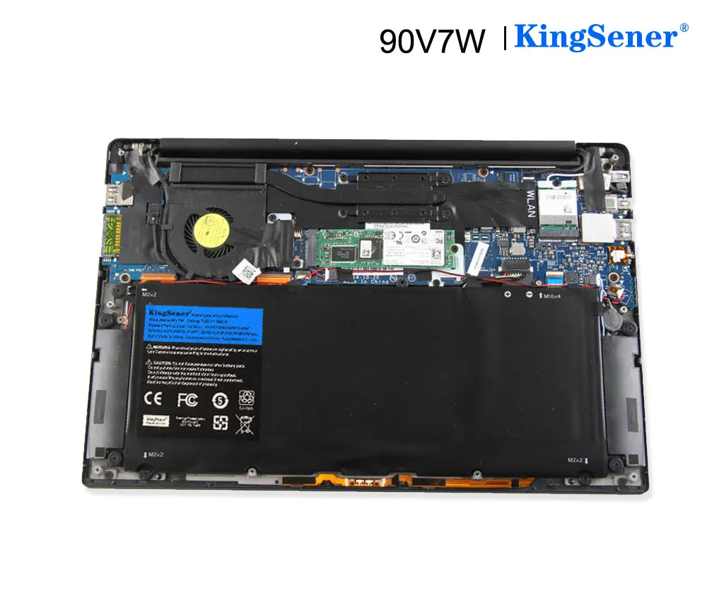 Аккумулятор KingSener 90V7W JHXPY JD25G 090V7W для ноутбука Dell XPS 13 9343 XPS13 9350 13D P54G 0N7T6 5K9CP RWT1R 0DRRP