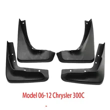Auto parts High quality plastic Mud Flaps Splash Guard fender fit for 2006-20018 for Chrysler 300C