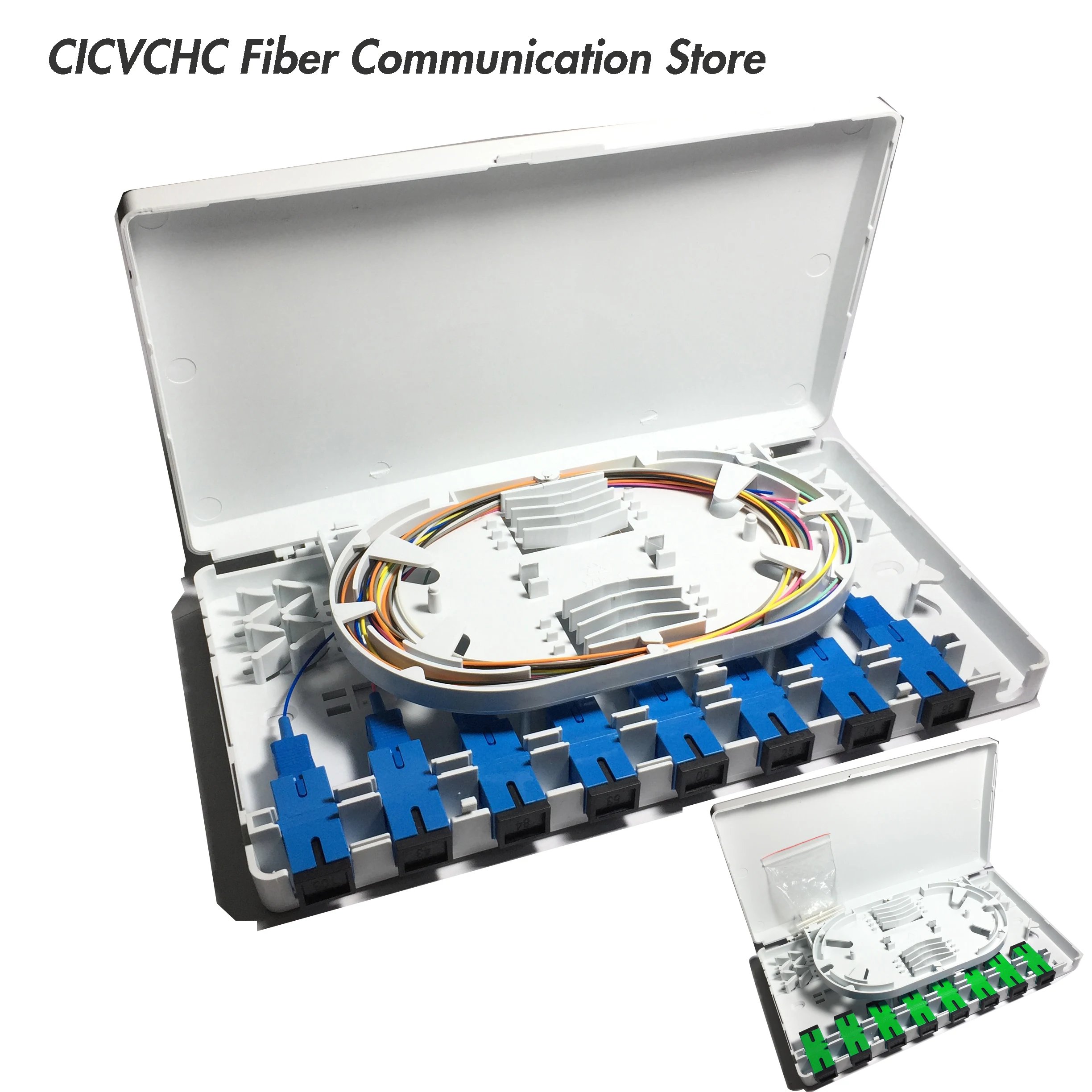 5 шт. 8 портов для адаптера SC/LC/ST Клеммная коробка FTTH | Мобильные телефоны и