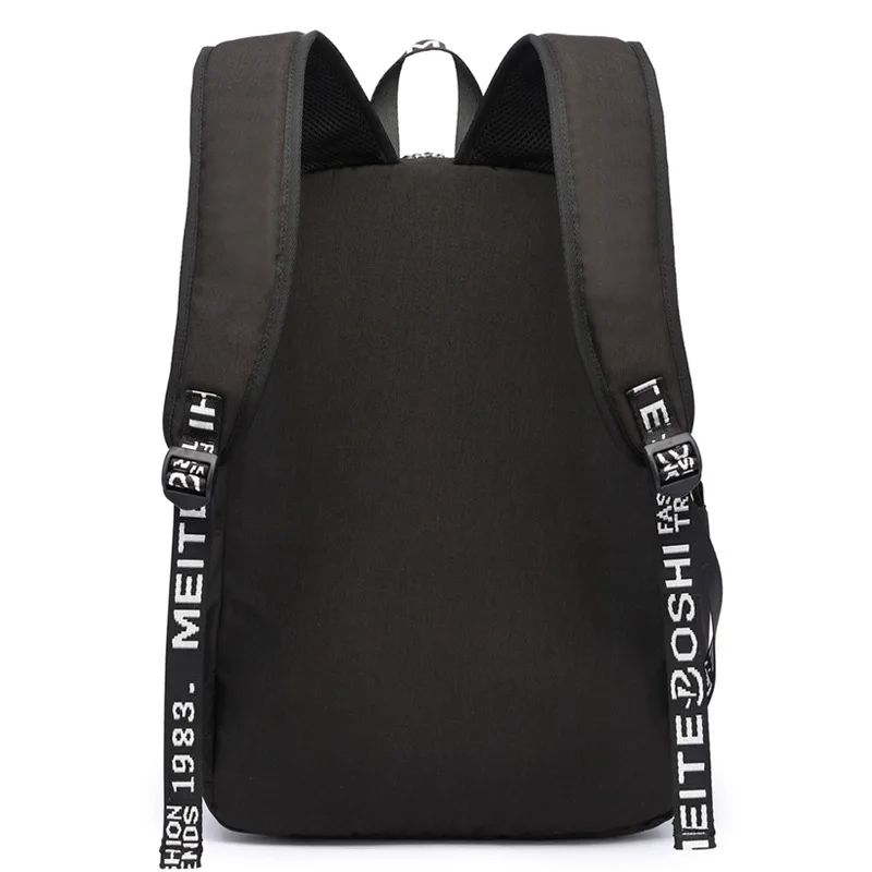 

New Style Men And Women Casual Backpack Korean-style Fashion & Sports Backpack Middle And Large Students Large Capacity School B