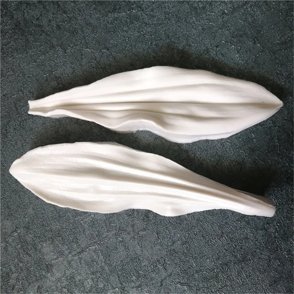 

Concrete Clay Molds Large New Simulates Flower Bell Orchid Leaf for Plaster Designer Silicone Moldes Mold