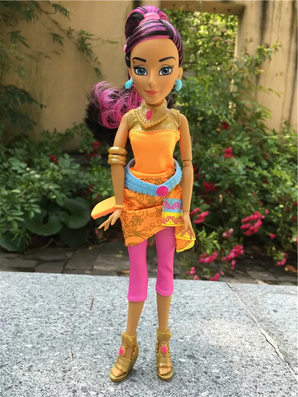 descendants neon lights ball dolls