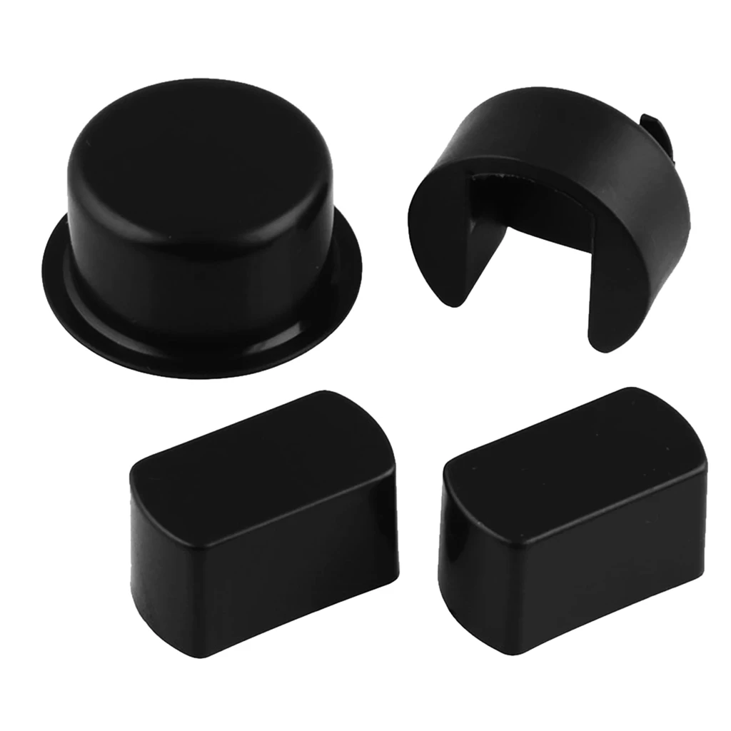 

Black ABS Tailgate Hinge Pivot Bushing Insert Kit Practical for Dodge and Ford Trucks -Direct replacement