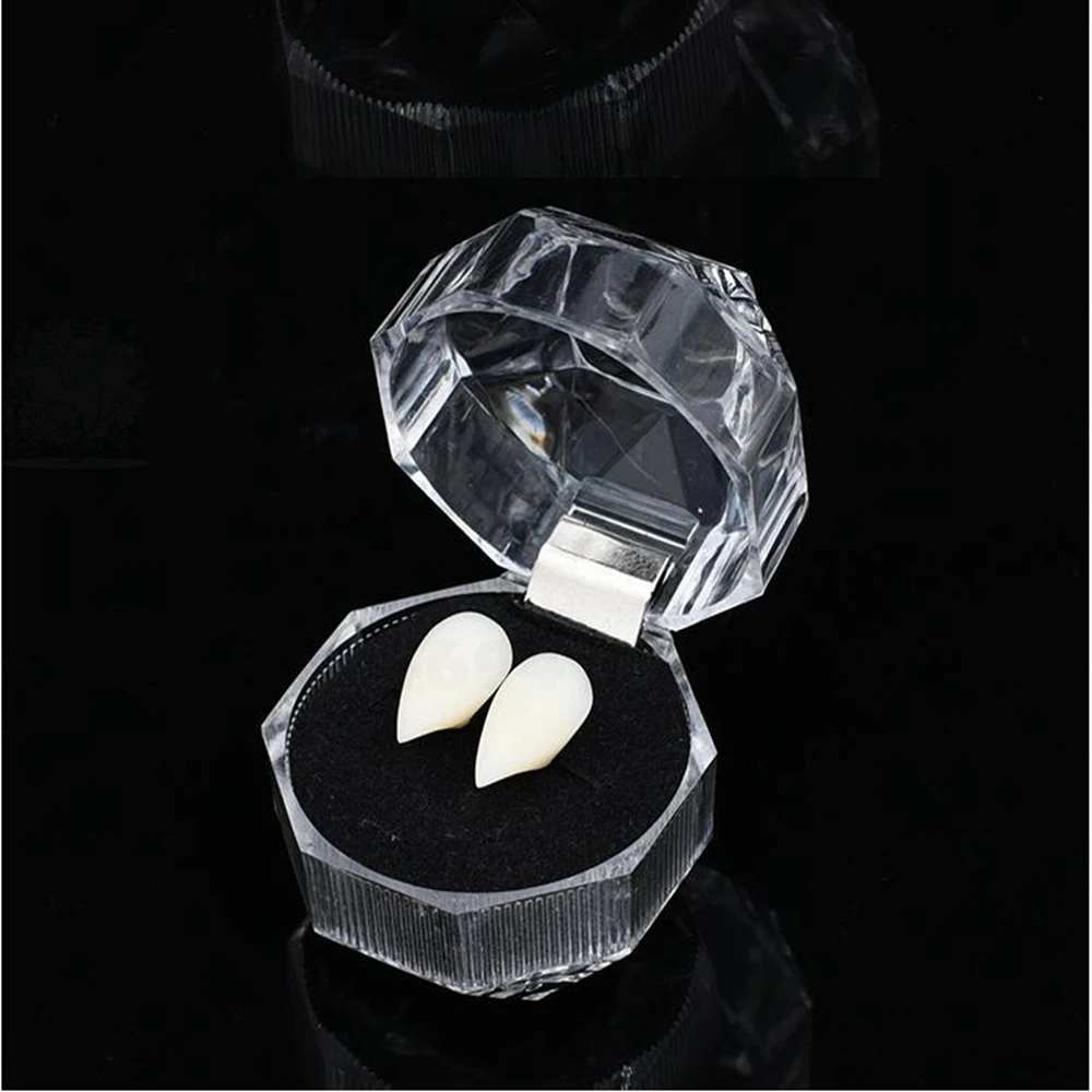 Bloodcurdling Vampire Werewolves Fangs Fake Dentures Teeth Costume Halloween