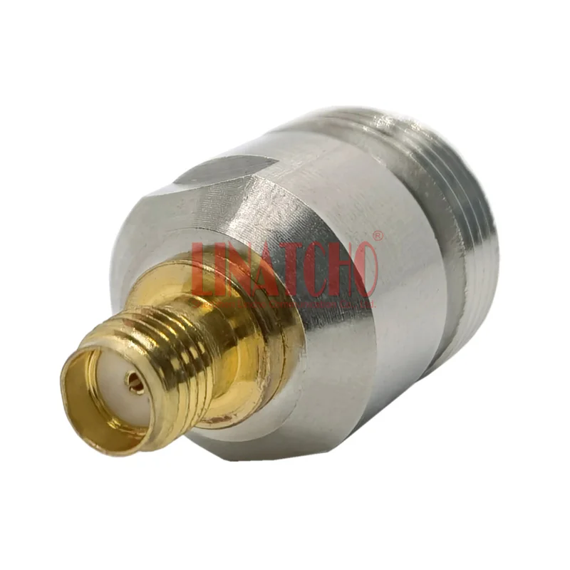 RF 50Ohm Coaxial Copper N Female to SMA Female Adapter Connector Antenna