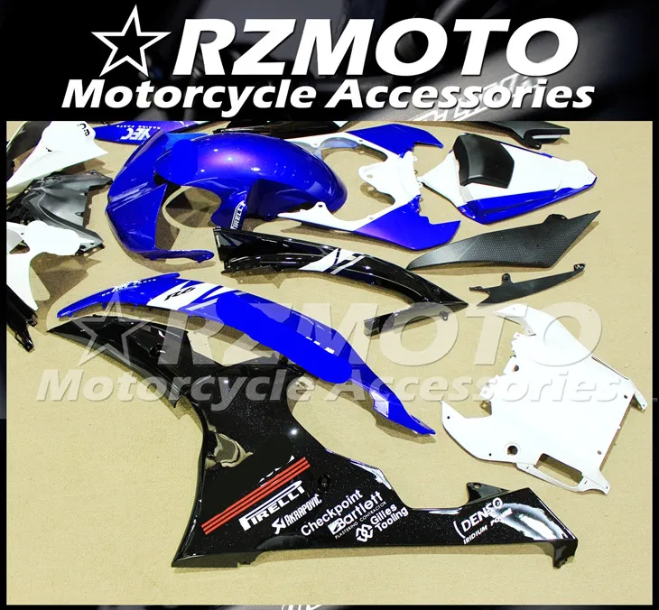 ABS мотоцикл обтекатель комплект для YAMAHA YZF R6 2008- год кузов литьевая форма Магазин № 1765