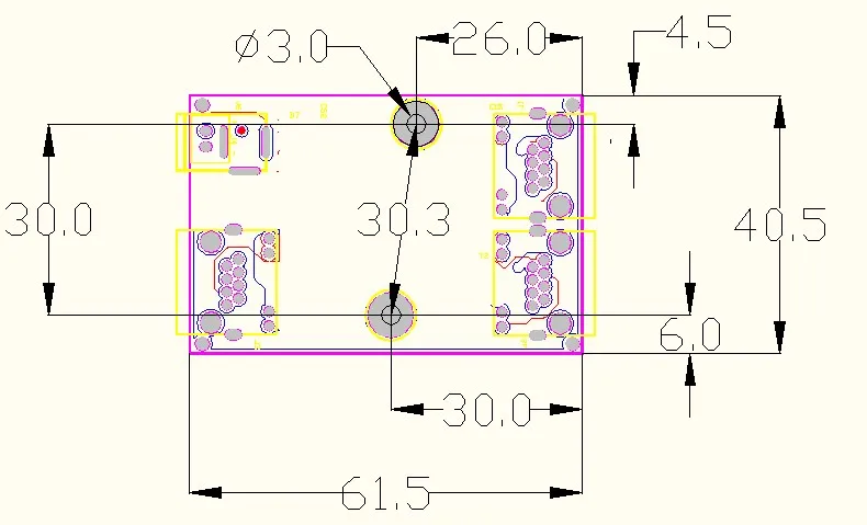 OEM Прямая с фабрики мини Быстрая зарядка 10/100 Мбит/с 3-портовый Ethernet 2 rj45 1* 8pin головкой Порт локальной сети концентратор распределительный щит двухслойная модель