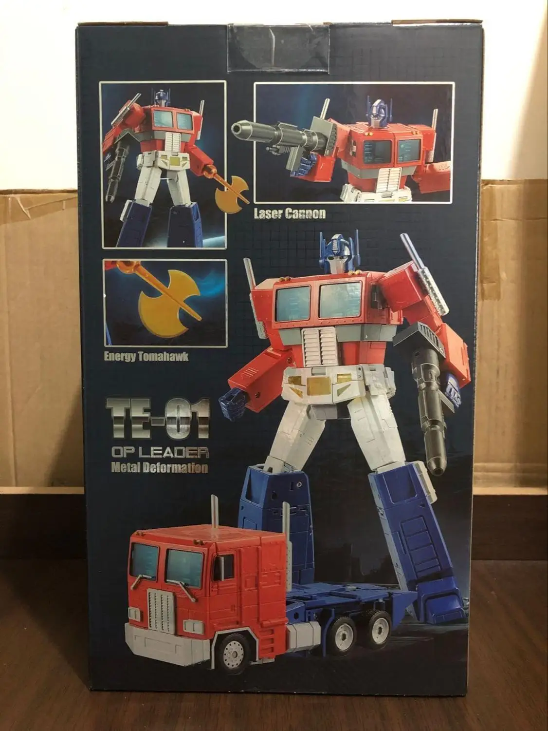 New Transform Element Transformation Toy Te 01 Op Leader Figure In Stock Transformer Robot Aliexpress