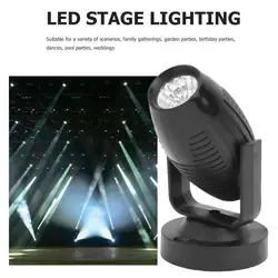 Rgb conduziu a fase spotlight 85 265v 360 graus ajustável ktv bar festa de casamento lâmpada ponto atmosfera feixe luzes néon noite lâmpada