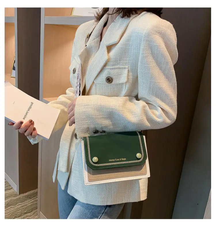 

WOMEN'S Bag Small Bag Fashion 2019 New Style Korean-style Fashion Retro Wide-Strap Versatile Crossbody Bag