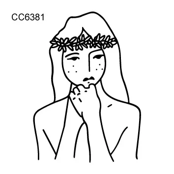 Пикантные татуировки девушку Тати старой школы поддельные Body Art Временные