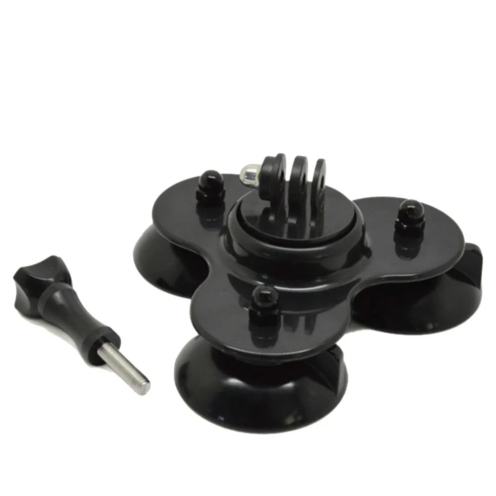 Removable-Triple-Suction-Cup-Mount-For-Gopro-Hero-5-4-3-3-Eken-Xiaomi-Yi-Sjcam