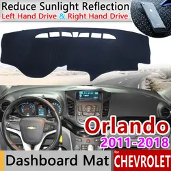 Для Chevrolet Orlando 2011 2012 2013 2014 2015 2016 2017 2018 J309 Противоскользящий коврик приборной панели крышки Зонт приборной аксессуары