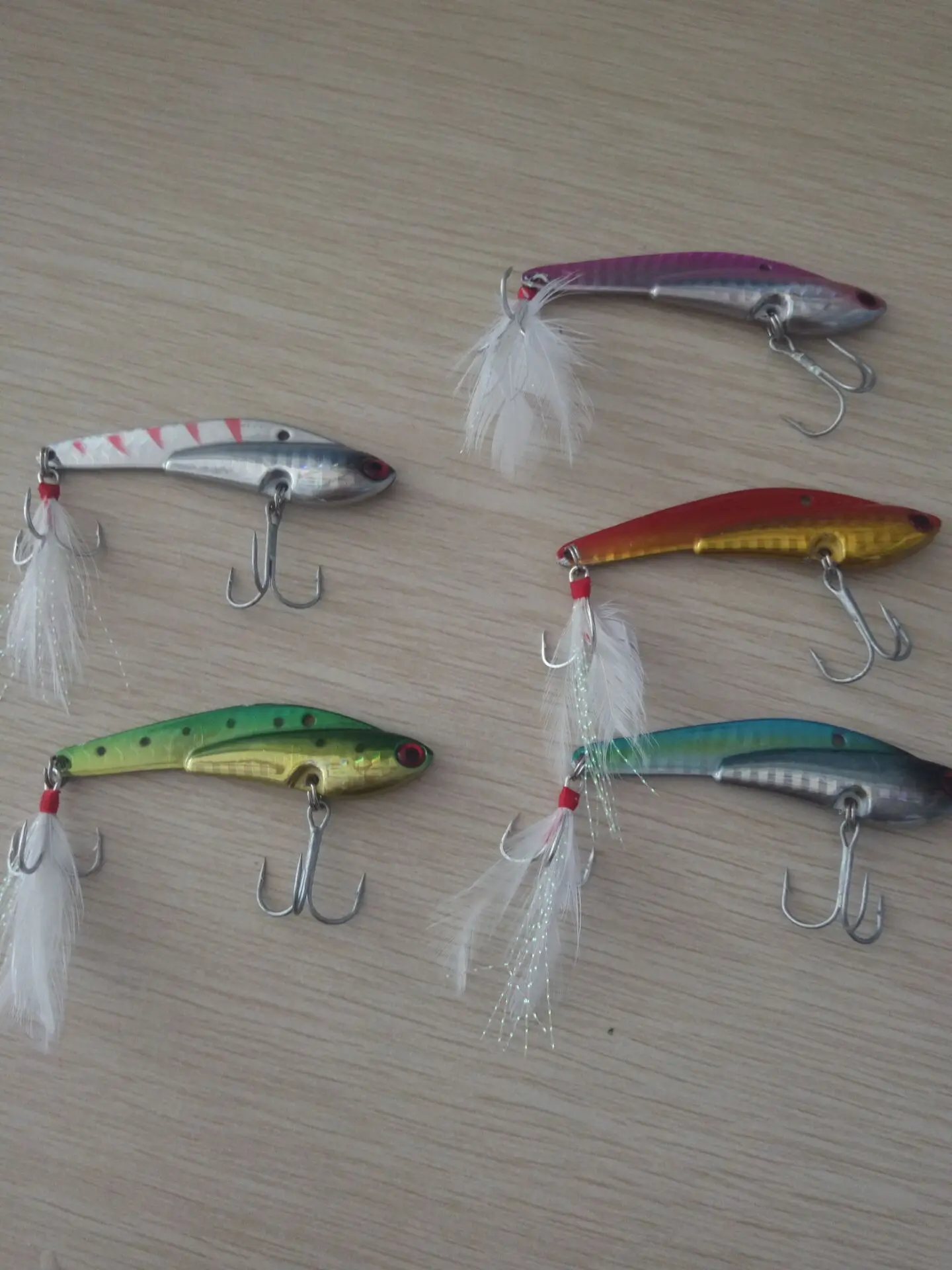 

Iron Plate VIB Set Lure Erbium A Box Five Pieces-
