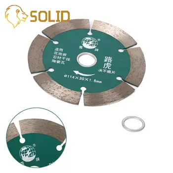 

Diamond Circular Saw Blades 114X20X1.8MM Disc Cutting Rotary Tools for Concrete Granite Ceramic Tile 15MM Kerf Width