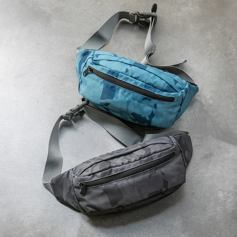 Waterproof unisex Waist Bag Fashion printing Chest Pack Outdoor Sports Crossbody Bag Casual Travel Male Bum Belt Bag