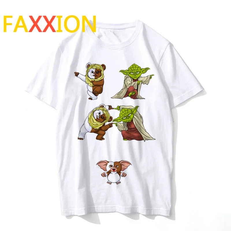 Kawaii Baby Yoda Harajuku забавная Футболка женская Мандалорская Эстетическая футболка Графический гранж корейский стиль футболка женские футболки - Цвет: 30018