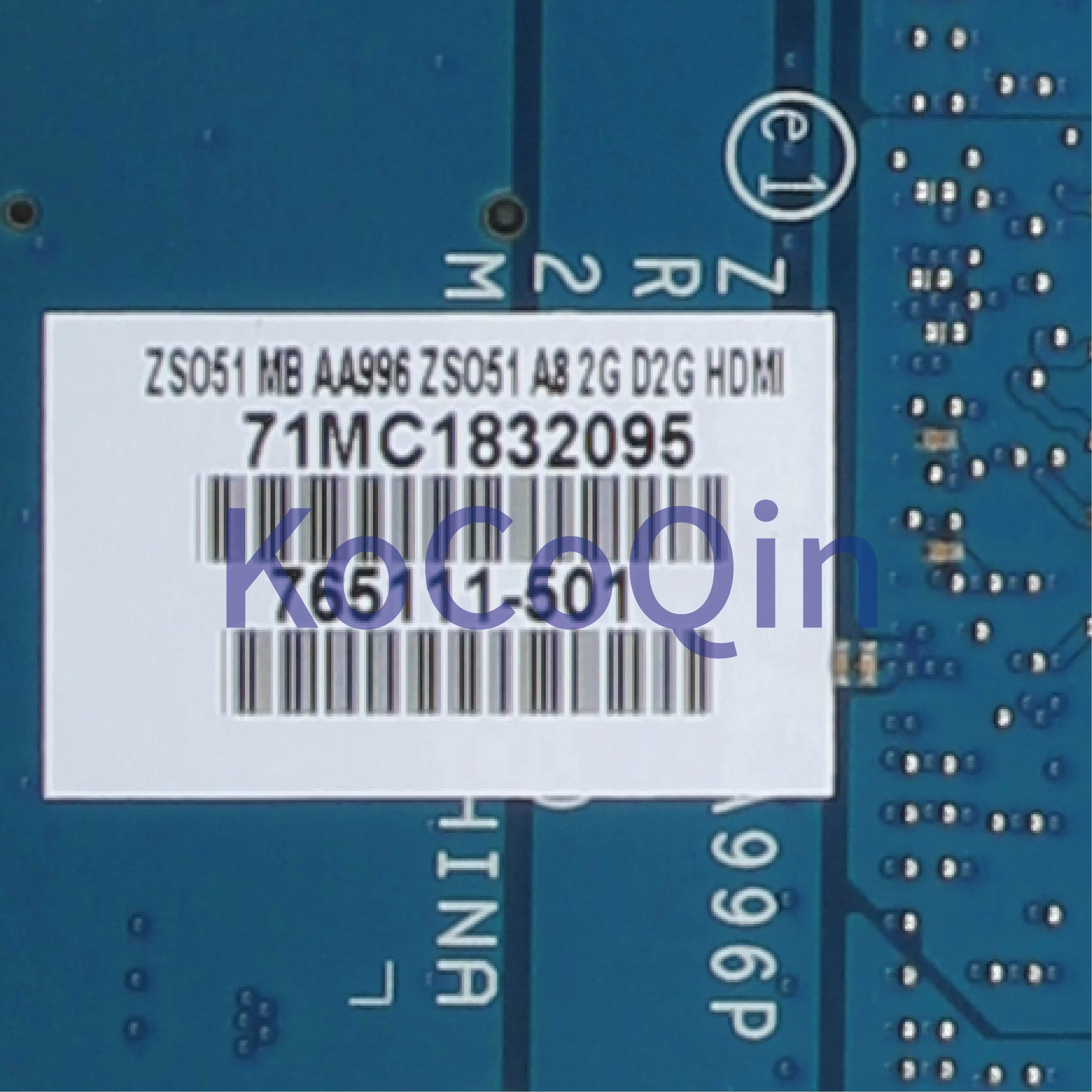 KoCoQin материнская плата для ноутбука hp 15-G 255 G3 Core A8-6410 216-0841036 материнская плата 765111-001 765111-501 ZS051 LA-A996P AM6410
