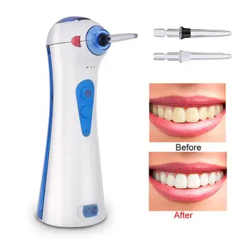 

New 3 Modes Cordless Oral Irrigator Portable Water Dental Flosser USB Rechargeable Water Jet Floss Tooth Pick 2 Jet Tips 130ml