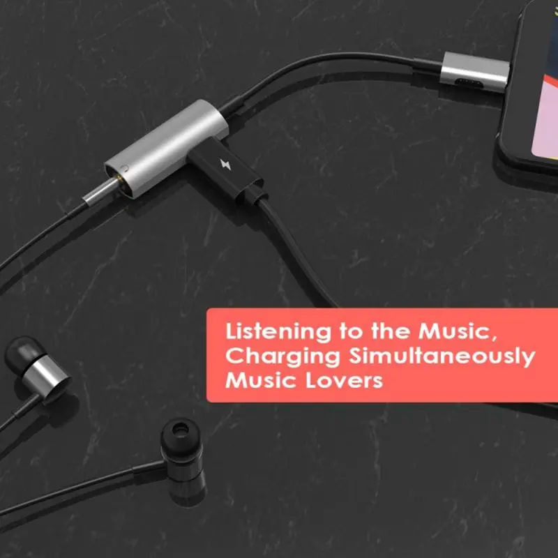 Универсальный usb type C для type C и 3,5 мм AUX Jack адаптер наушники Aux аудио сплиттер конвертер для samsung huawei Xiaomi