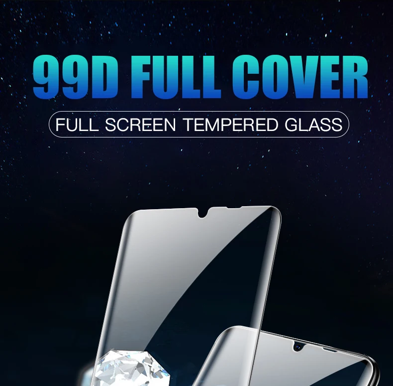 99D полное покрытие из закаленного стекла для huawei P30 Lite P20 Pro P10 Plus Защита экрана для huawei P20 Lite защитная пленка