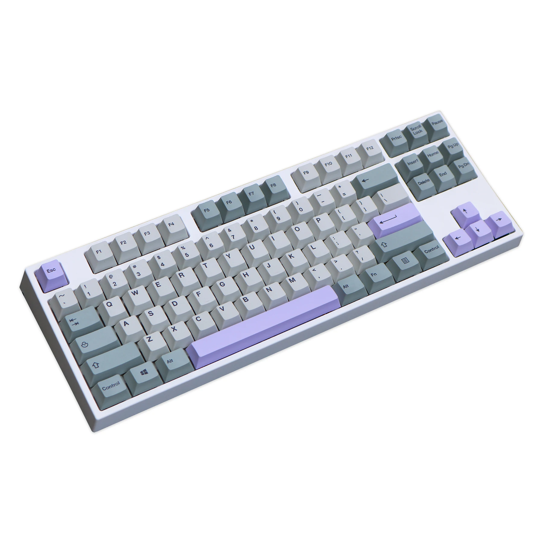 Chaves Conjunto Gmk Silenciado Keycaps Pbt Tintura Sublimação Cereja Perfil Keycap Retro Cinza Chaves Tampões para 64 68 980 Teclado Mecânico 151 - Imagem 5