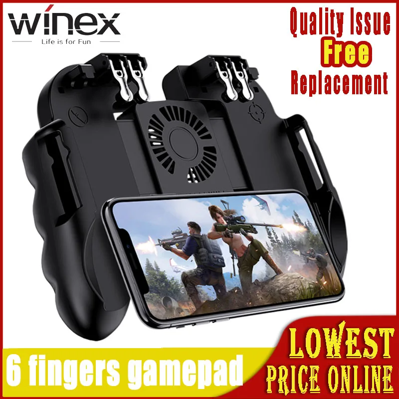 Геймпад Pubg контроллер Android джойстик мобильный геймпад игровой ручные плееры WinexFor