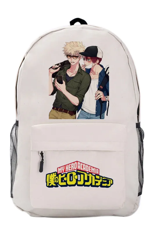 Unisex Backpack My Hero Academia Todoroki Shouto Print School Shoulder Bag Rucksack Travel Bags |