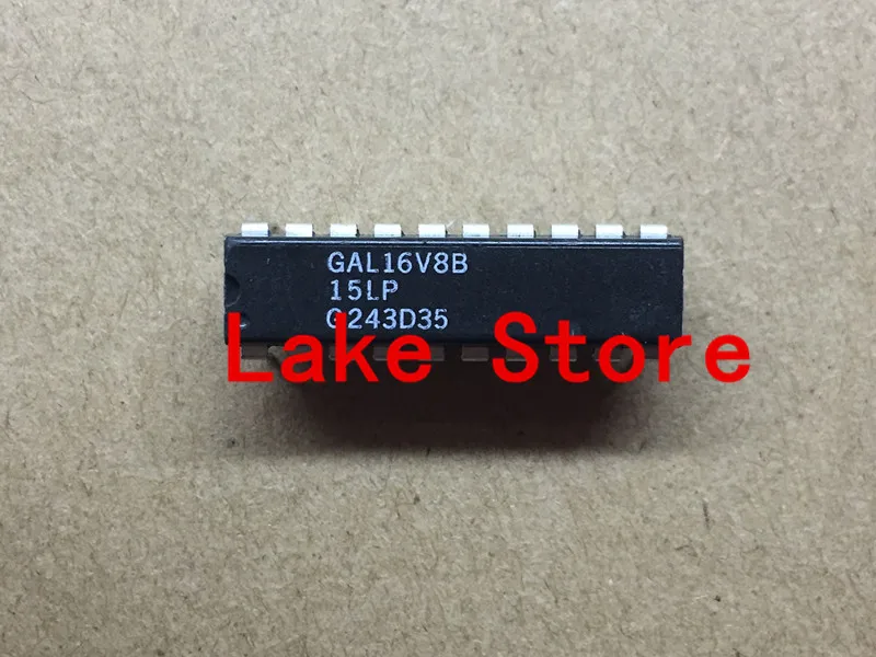 GAL16V8B-15LP GAL16V8B GAL16V8 DIP-20 GAL16V8B-25LP GAL16V8B-10LP GAL16V8B-25QP 5 unids/lote electronic components dip components