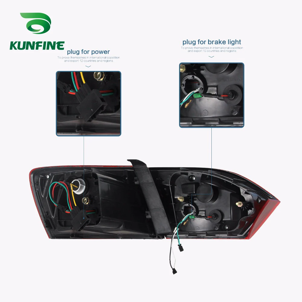 Car Tail Light Assembly For VW Jetta MK6 Sagitar 2012-2014 Brake Light With Turning Signal Light Car led Tail light