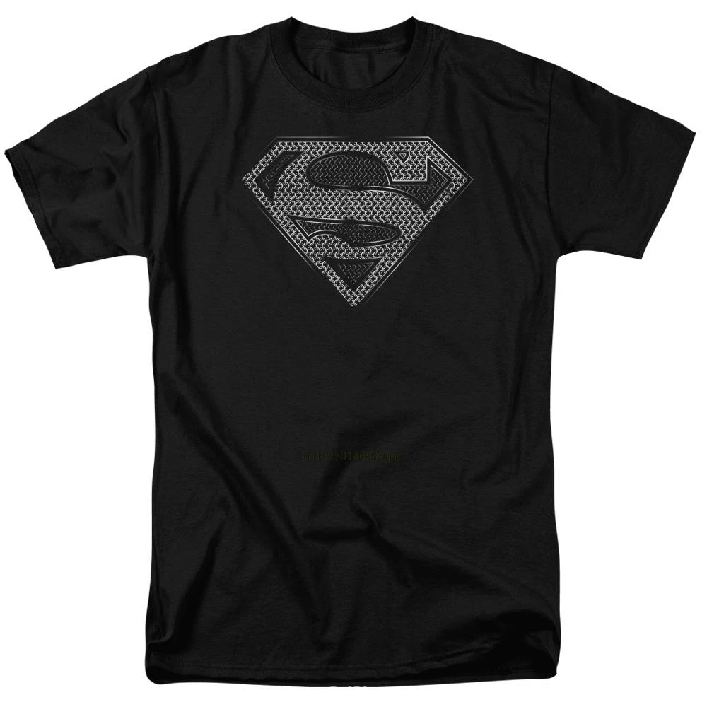 2019 Printed Men T Shirt Cotton Short Sleeve Superman Chainmail Men's Regular Fit T-Shirtwomen t shirt | Мужская одежда