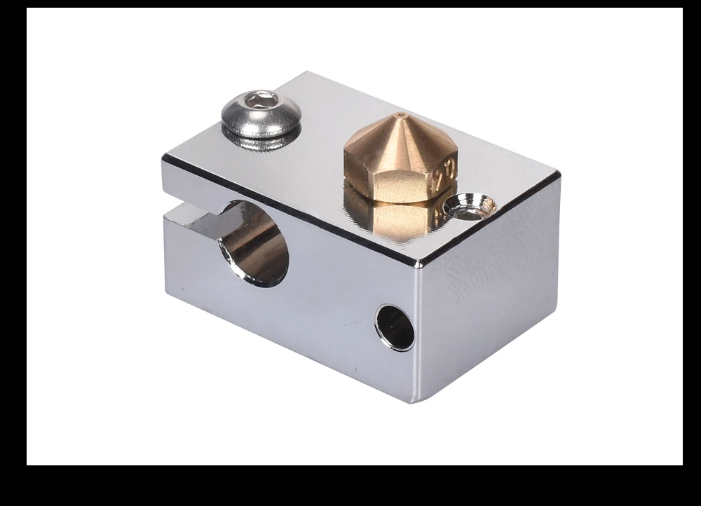 V6 покрытый медным нагревателем блок для E3d V6 J-head Hotend части 3D-принтера тепловой блок для датчика BMG Titan экструдер