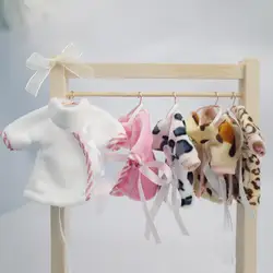 5 estilos boneca pijamas roupões de banho incluindo máscara de olho caber 16 cm bebê nascido nossa geração brinquedos presente