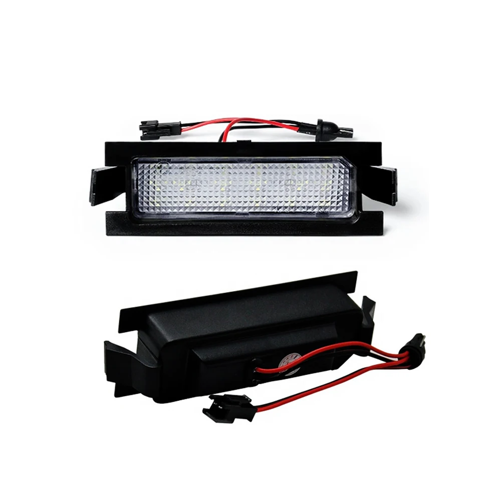 Автомобильный Стайлинг без ошибок светодиодный светильник номерного знака для