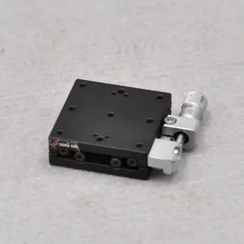 

Y axis sigma manual precision fine adjustment displacement slide X axis optics 40 * 40mm table travel plus or minus 3mm platform