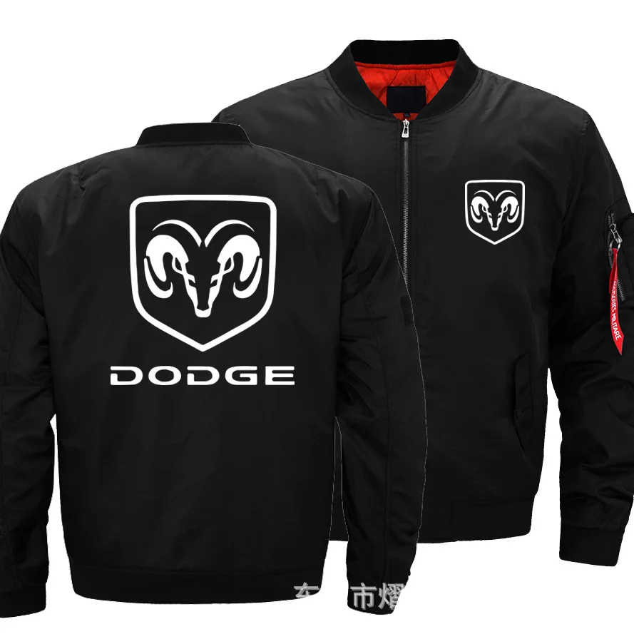 Куртка-бомбер мужская для DODGE Толстая теплая Осенняя зимняя Военная мотоциклетная куртка мужская летная Ma-1 пилот ВВС Брендовое пальто N - Цвет: thick model